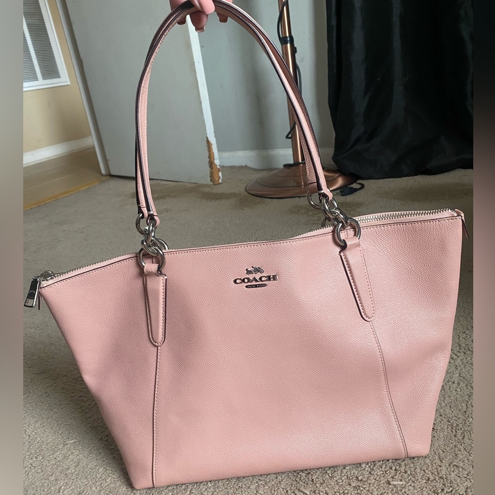 Pink coach purse